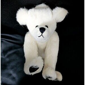 Goldilocks Bears Alpaca 12” Polar Bear Jointed LE 5/10 Dana Lin Barnes 1999 RARE